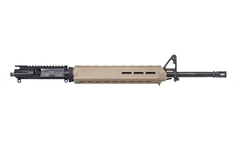 Aero Precision AR-15 Complete Upper Receiver 5.56 Rifle Length 20 inch Barrel w/Pinned FSB Magpul MOE Handguard A2 Flash Hider FDE Cerakote - Upper Receiver for AR-15 - view 2
