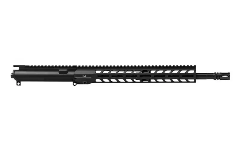 Aero Precision AR15 16\" 5.56 Carbine-Length M4 QPQ Barrel Complete Upper 13.5\" Slimline Handguard - Left Handed - Anodized Black - APSL100707 - Upper Receiver for AR-15 - view 2