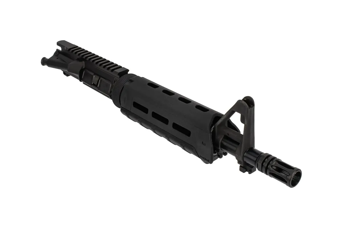 Aero Precision AR15 Complete Upper, 10.5\" 5.56 Carbine Barrel with Pinned FSB, MOE M-LOK Carbine Handguard - Anodized Black - APAR502503M3 - Upper Receiver for AR-15 - view 1