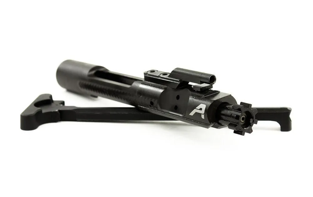 Aero Precision AR15 Complete Upper, 16 5.56 Mid-Length Barrel w/ Pinned FSB, M4 Handguard, Includes BCG & Charging Handle - Upper Receiver for AR-15, vista 2