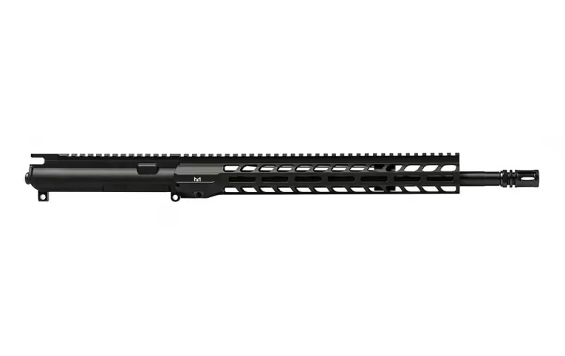 Aero Precision AR15 Left Handed 16\" .223 Wylde Mid-Length SPR QPQ Complete Upper with 13.5\" Slimline Handguard - Anodized - APSL100708 - Upper Receiver for AR-15, vista 1
