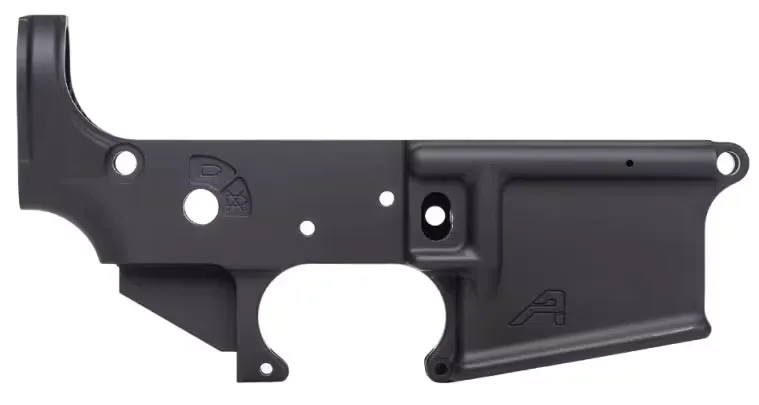 Aero Precision AR15 Stripped Lower Receiver, STS - Anodized Black - APAR501103C - Lower Receiver for AR-15, vista 2