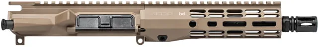 Aero Precision Complete Upper M4E1-T 5.56 8in Pistol Barrel RM7.3 Cerakote FDE - Upper Receiver for AR-15, vista 1