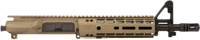 Aero Precision Complete Upper Receiver M4E1 10.5in 5.56 Barrel w/ FSB EM-7 HG Gen 2 FDE Cerakote - Upper Receiver for AR-15, vista 1