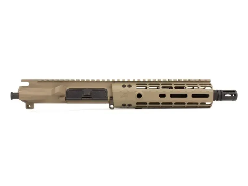 Aero Precision Complete Upper Receiver M4E1 .300 Barrel EM-7 HG No BCG/Charging Handle Gen 2 FDE Cerakote 8in APAR600212M1 - Upper Receiver for AR-15, vista 1