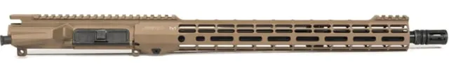 Aero Precision Complete Upper Receiver M4E1-T 5.56 16in Mid-Length Barrel 15in M-LOK ATLAS S-ONE Handguard Cerakote Flat Dark Earth - Upper Receiver for AR-15 - view 1
