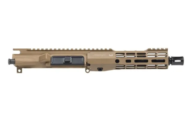 Aero Precision Complete Upper Receiver M4E1-T 7.5in 5.56 Barrel 7in M-LOK ATLAS S-ONE Handguard Cerakote Flat Dark Earth - Upper Receiver for AR-15, vista 1