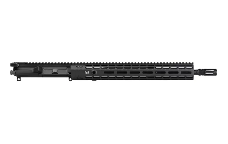 Aero Precision Enhanced PRO Complete Upper, 16.3\" 5.56 CHF Mid-Length Barrel with 15\" Enhanced M-LOK Handguard - Anodized Black - APUG600218M103-1 - Upper Receiver for AR-15, vista 2