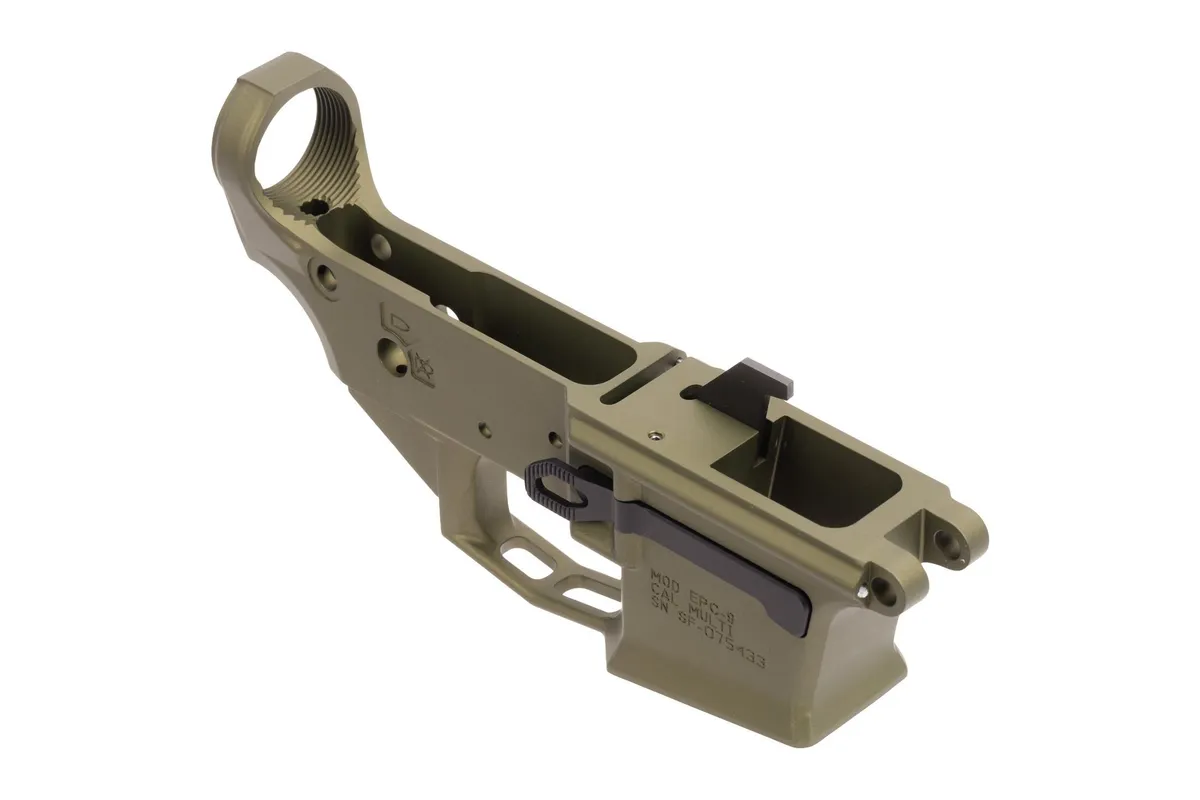 Aero Precision EPC-9 9mm/40 S&W AR-15 Lower Receiver - ODG Anodized - Lower Receiver for AR-15, vista 2