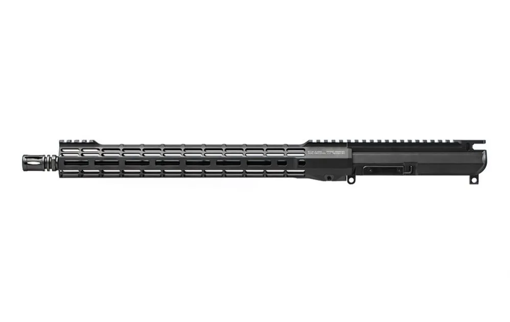 Aero Precision EPC-9 Assembled 9mm Upper Receiver 16\" Barrel 15\" ATLAS R-ONE Handguard - Anodized Black - APAR620705M87 - Upper Receiver for AR-15, vista 2