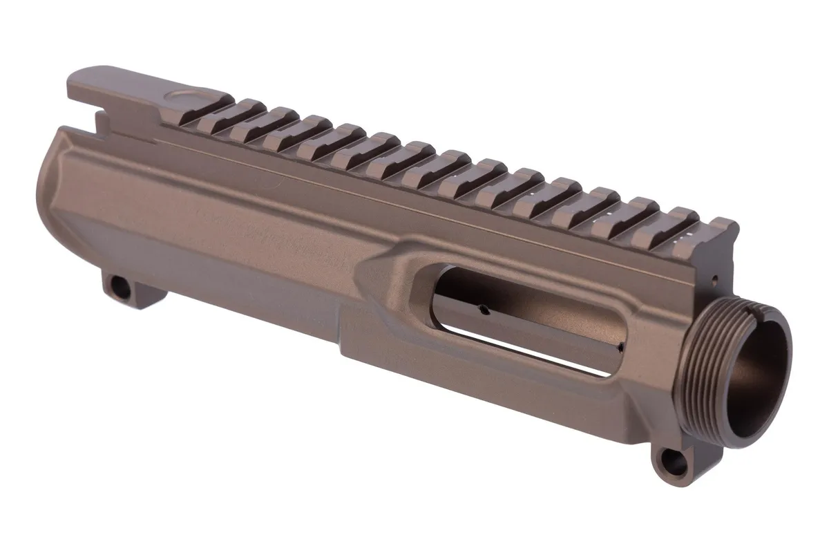 Aero Precision EPC-9 - Threaded Upper Receiver with LRBHO - Kodiak Brown Anodized - Upper Receiver for AR-15 - view 1