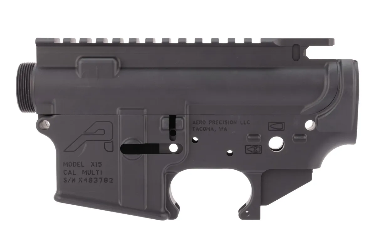 Aero Precision Gen 2 AR-15 Assembled Receiver Set Anodized Black - Lower Receiver for AR-15 - view 4