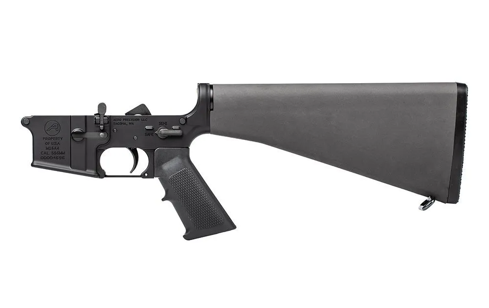 Aero Precision M16A4 Clone AR-15 Complete Lower Receiver Anodized Black - Lower Receiver for AR-15 - view 3