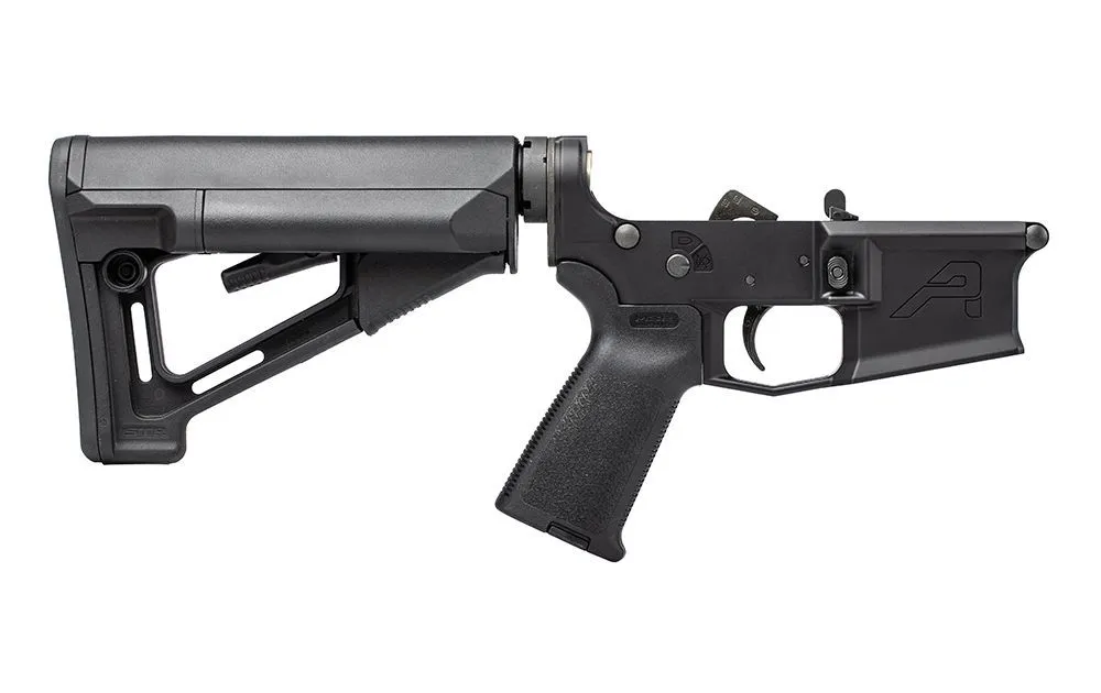Aero Precision - Aero Precision M4E1 Complete Lower Receiver w/ MOE Grip and STR Stock - Anodized Black - AR15Discounts - Lower Receiver for AR-15 - view 2