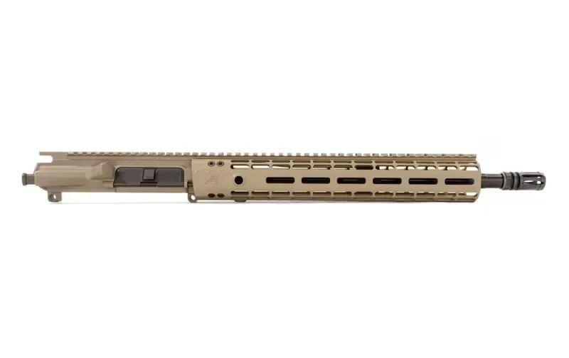 Aero Precision M4E1 Complete Upper, 14.5\" 5.56 M4 Carbine Barrel, EM-12 Gen 2 Handguard - FDE Cerakote - APAR640232M32 - Upper Receiver for AR-15 - view 1