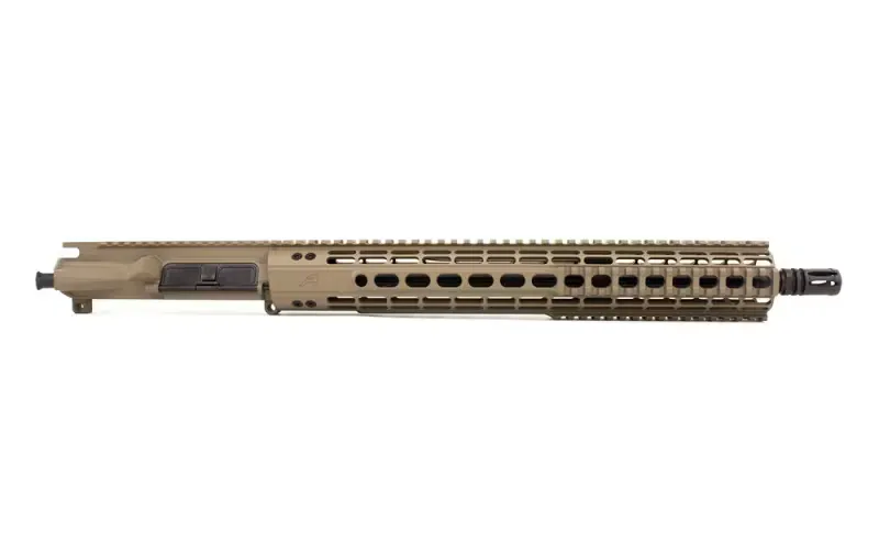 Aero Precision M4E1 Complete Upper, 16\" 5.56 Mid-Length Barrel, EQ-15 Gen 2 Handguard - FDE Cerakote - APAR640252Q7 - Upper Receiver for AR-15, vista 2
