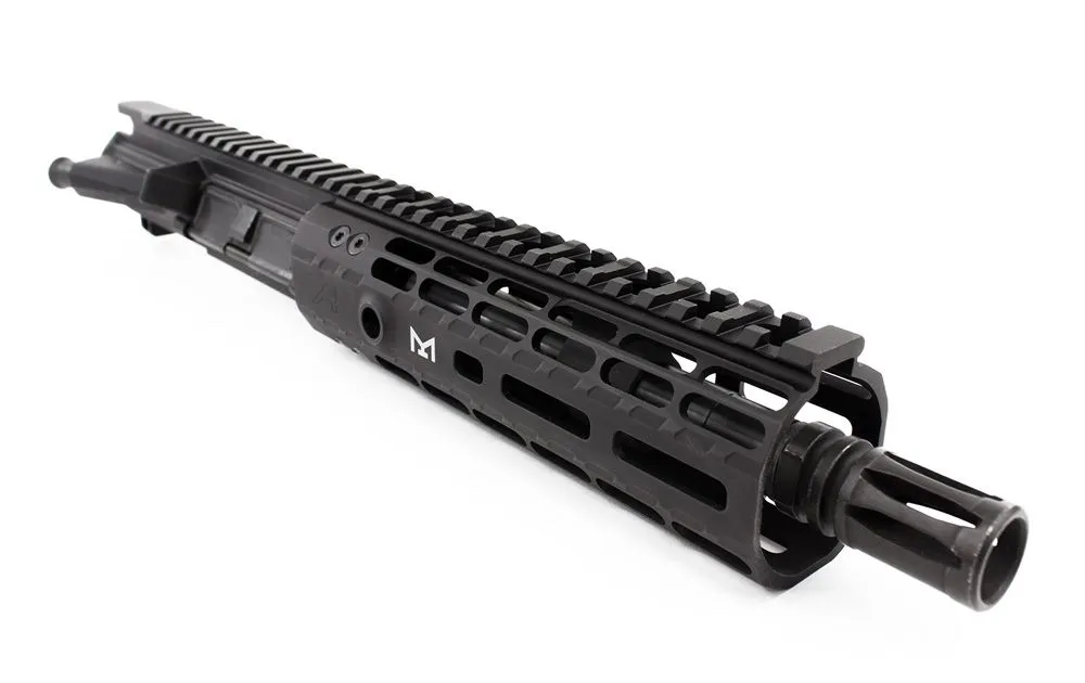 Aero Precision M4E1 Complete Upper 8" .300 Blackout Barrel EM-7 Gen 2 Handguard - Anodized Black - Upper Receiver for AR-15, vista 2