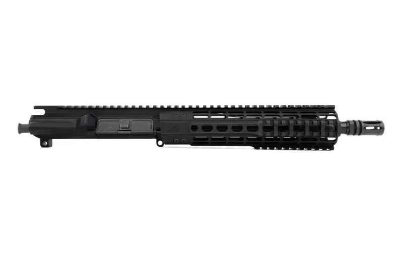 Aero Precision M4E1 Enhanced 10.5\" 5.56 Barrel Complete Upper Receiver with 9\" Quad Rail - Anodized Black - APAR640221Q2 - Upper Receiver for AR-15 - view 2