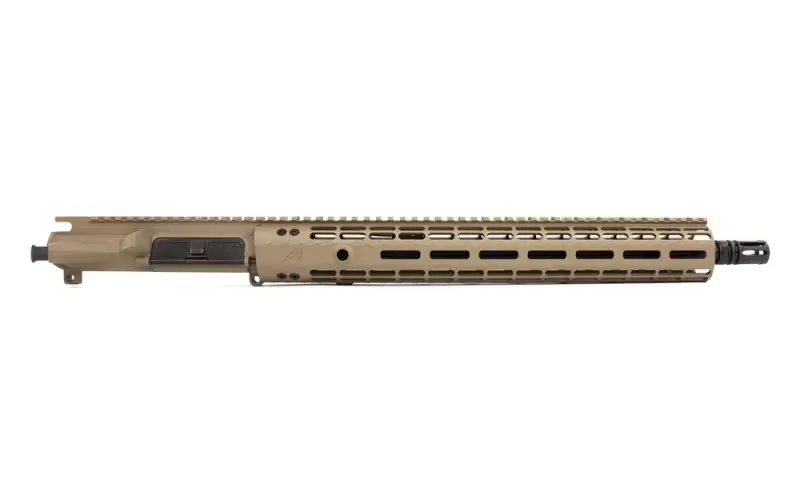 Aero Precision M4E1 Enhanced 16\" .300 Blackout Complete Upper Receiver with 15\" Enhanced M-LOK Handguard - Cerakote FDE - APAR640252M14 - Upper Receiver for AR-15 - view 2