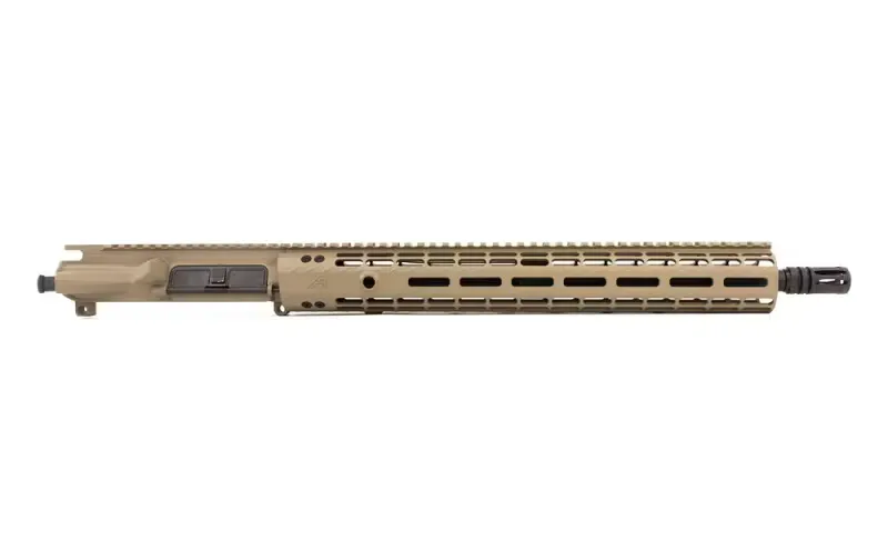 Aero Precision M4E1 Enhanced 16\" 5.56 M4 CMV Carbine Barrel Complete Upper Receiver with 15\" Enhanced Gen 2 M-LOK Handguard - Cerakote FDE - APAR640252M6 - Upper Receiver for AR-15 - view 2