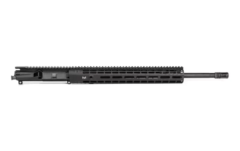 Aero Precision M4E1 Enhanced 20\" 5.56 Rifle Length Complete Upper Receiver with 15\" Enhanced Gen 2 M-LOK Handguard - Anodized Black - APAR640251M48 - Upper Receiver for AR-15, vista 1