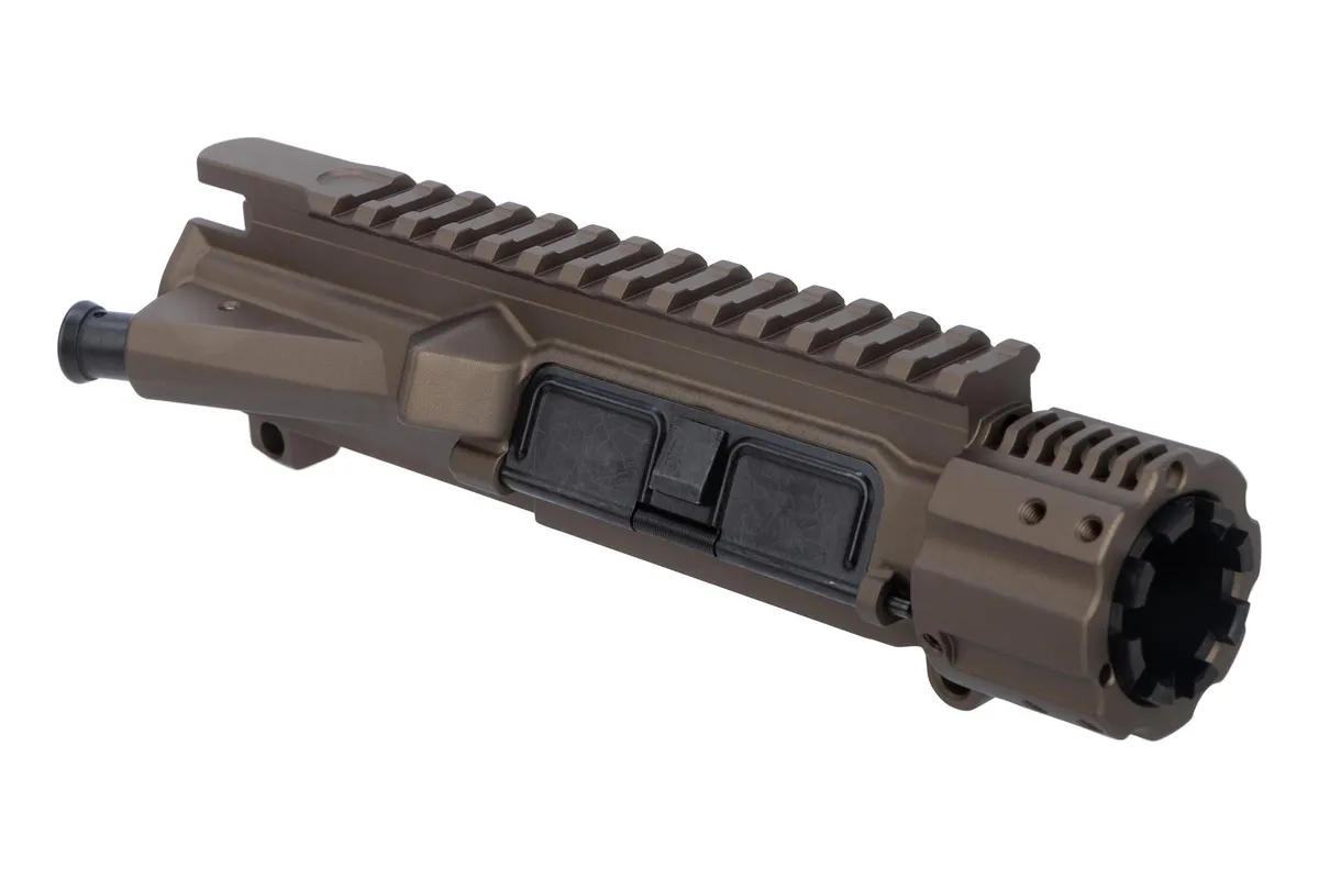 Aero Precision M4E1 Enhanced Assembled Upper Kodiak Brown 5.56 - Upper Receiver for AR-15, vista 1