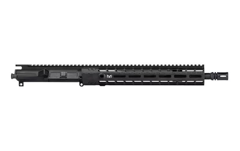 Aero Precision M4E1 Enhanced Complete Upper, 13.9\" 5.56 CMV Mid-Length Barrel with 12.7\" Enhanced M-LOK Handguard - Anodized Black - APAR600217M99 - Upper Receiver for AR-15, vista 2