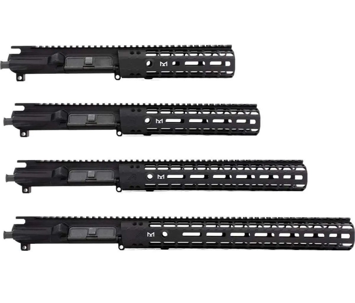 Aero Precision M4E1 Enhanced Upper Receiver and M-LOK Handguard Combo Gen 2 - Anodized Black - Upper Receiver for AR-15, vista 1
