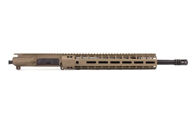 Aero Precision M4E1 Mid Barrel Complete Upper Receiver w/Flash Hider AR-15 5.56x45mm NATO 16in Mid Length Barrel 12in M-LOK Handguard No BCG/CH Magpul - Upper Receiver for AR-15, vista 1