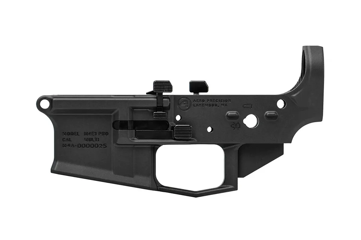Aero Precision M4E1 PRO Ambidextrous Stripped Lower Receiver - Lower Receiver for AR-15 - view 3