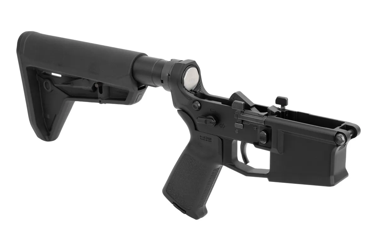 Aero Precision M4E1 PRO Complete Lower Receiver with Magpul MOE Grip & SL Carbine Stock - Lower Receiver for AR-15 - view 2