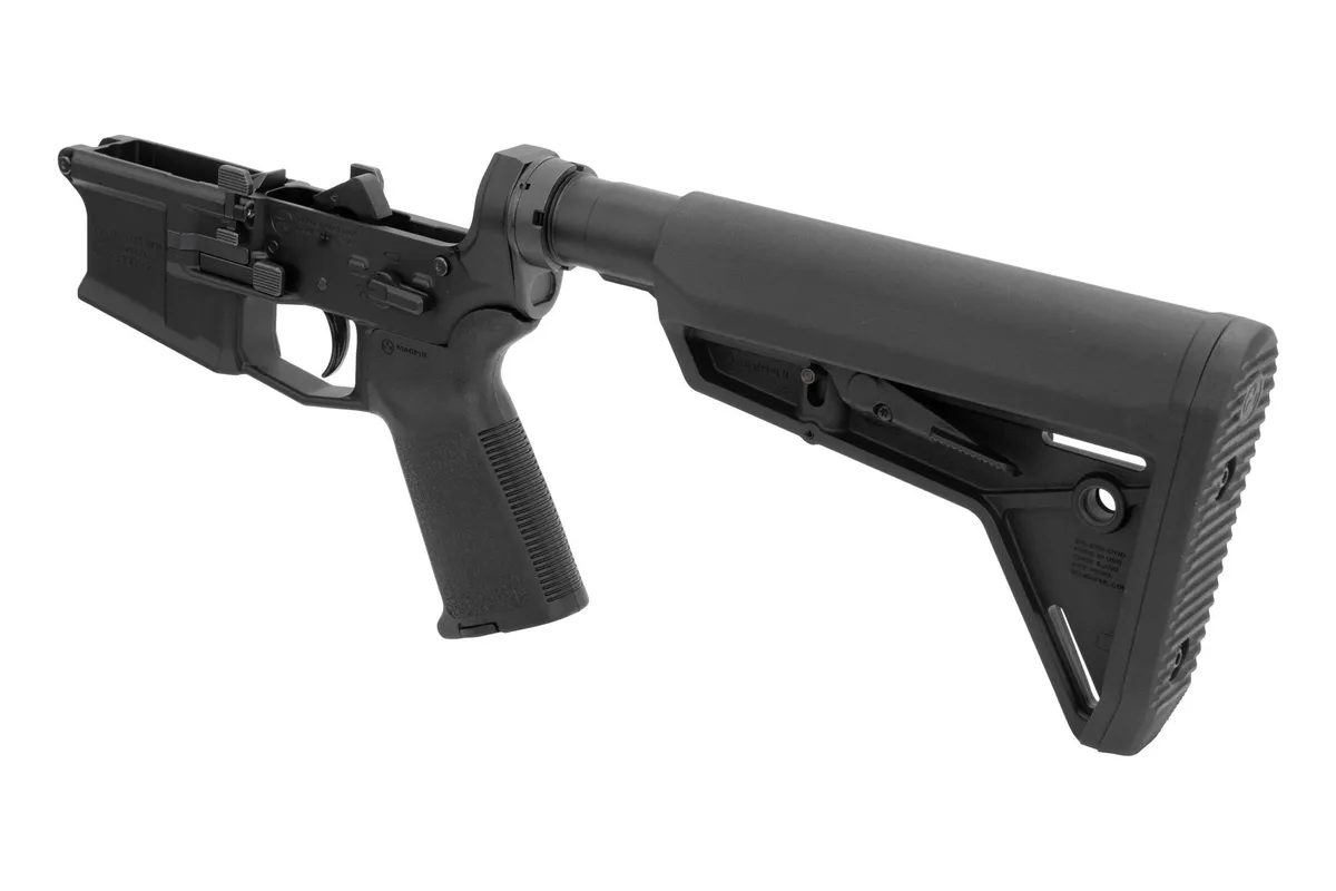 Aero Precision M4E1 PRO Complete Lower Receiver with Magpul MOE Grip & SL Carbine Stock - Lower Receiver for AR-15 - view 4