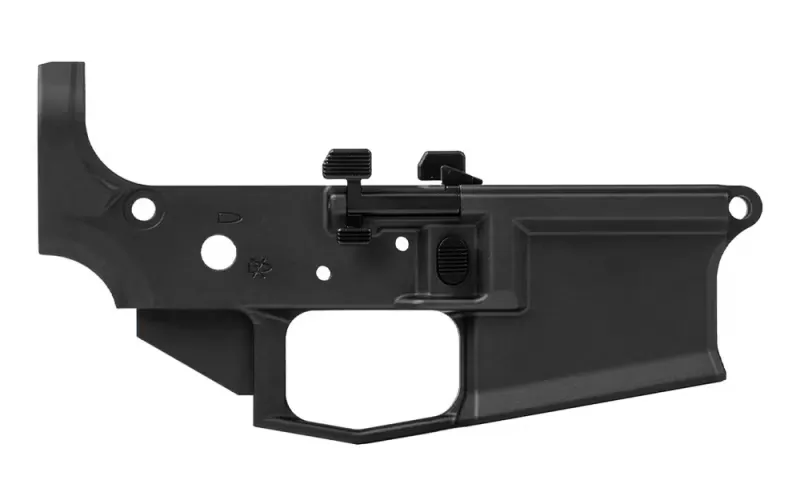 Aero Precision M4E1 PRO LAUNCH EDITION, Ambidextrous Controls, Stripped Lower Receiver - Anodized Black - APAR600033C - Lower Receiver for AR-15, vista 2