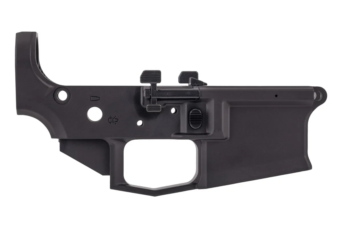 Aero Precision M4E1 PRO Stripped Lower Receiver, Ambidextrous Controls - Anodized Black - APAR600030AC - Lower Receiver for AR-15 - view 2