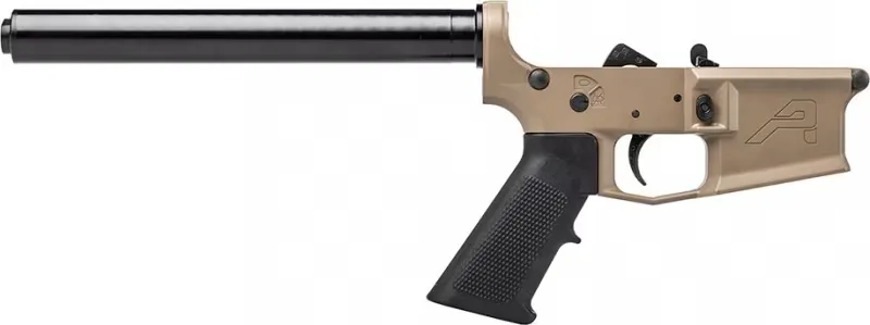 Aero Precision M4E1 Rifle Complete Lower Receiver with A2 Grip, No Stock FDE Cerakote - APAR600115 - Lower Receiver for AR-15 - view 2