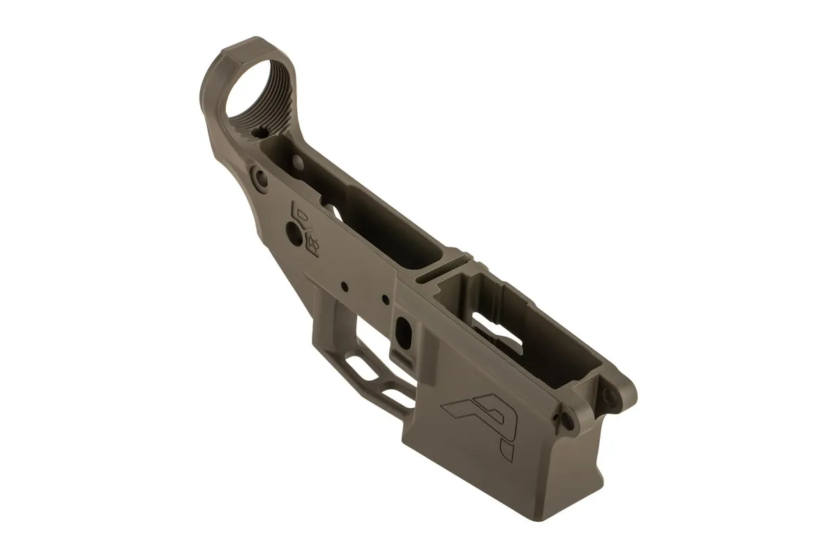 Aero Precision M4E1 Stripped Lower Receiver - OD Green Cerakote - APAR600070C - Lower Receiver for AR-15 - view 2