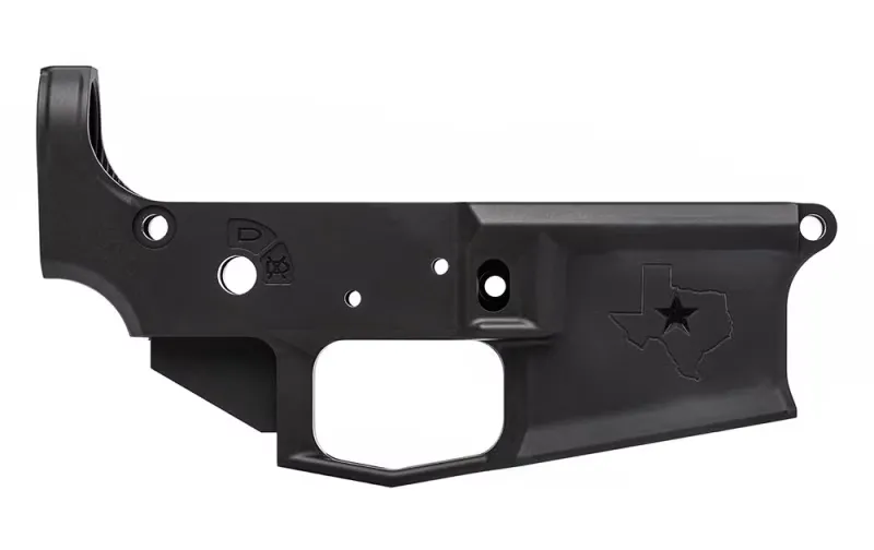 Aero Precision M4E1 Stripped Lower Receiver, Special Edition: Texas - Anodized Black - APAR600003C - Lower Receiver for AR-15 - view 2