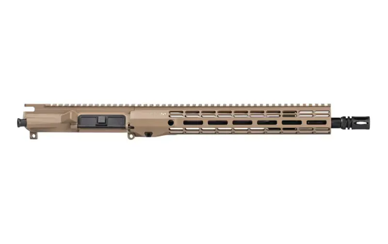 Aero Precision M4E1-T 5.56 NATO Complete Upper Receiver - 13.9" P&W - FDE - Upper Receiver for AR-15, vista 1