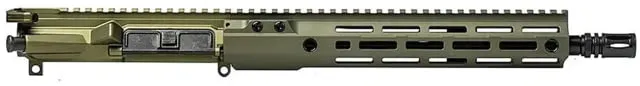 Aero Precision M4E1-T 5.56x45 10.6 inch MOD 4 Upper Receiver Government Carbine Length 1 in 7 Twist A2 Bird Cage OD Green - Upper Receiver for AR-15, vista 1
