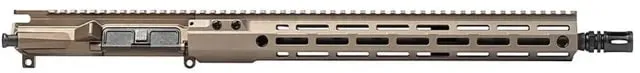 Aero Precision M4E1-T 5.56x45 15 inch MOD 4 Upper Receiver Government Mid Length 1 in 7 Twist A2 Bird Cage Kodiak Brown - Upper Receiver for AR-15 - view 1