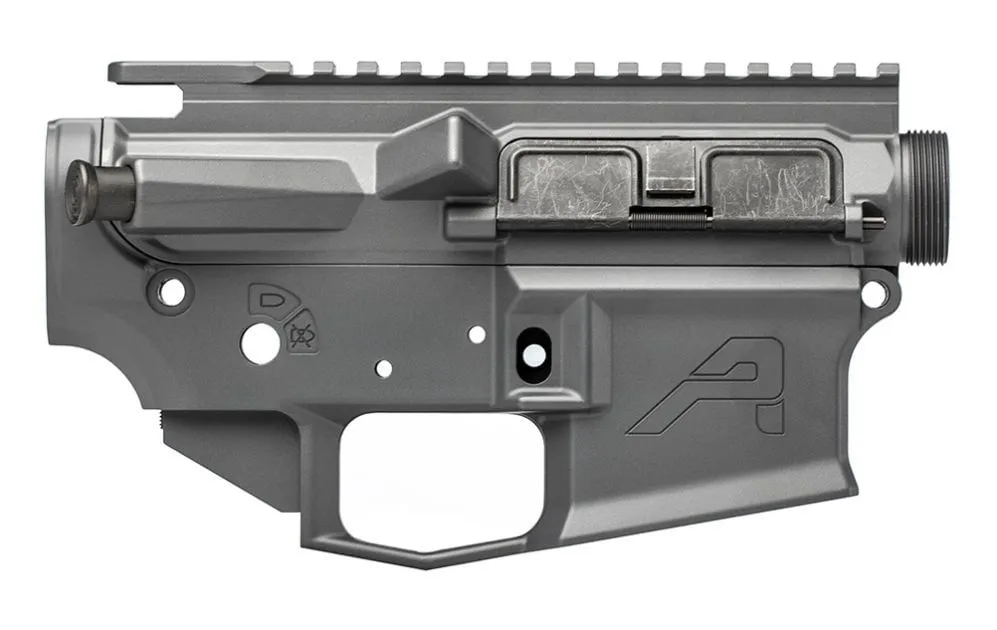 Aero Precision M4E1-T AR-15 Assembled Receiver Set Cerakote Sniper Gray - Lower Receiver for AR-15 - view 1