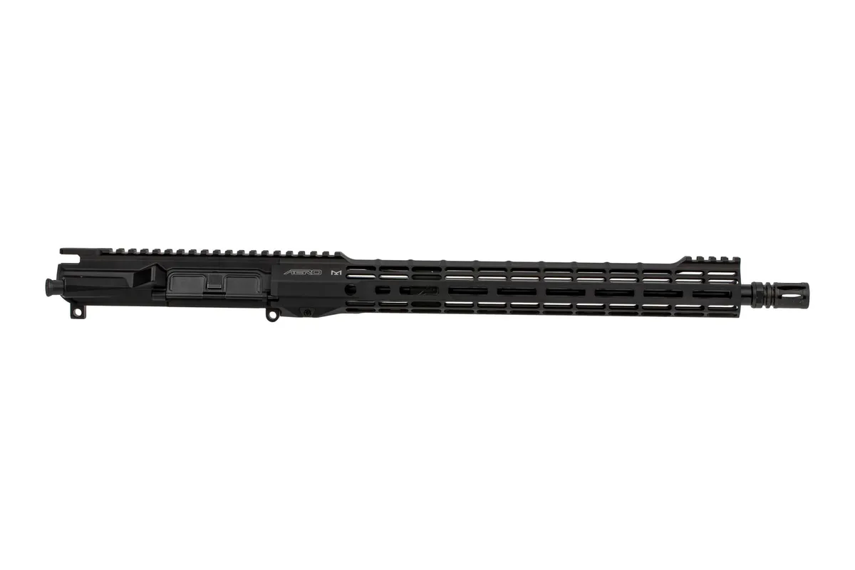 Aero Precision M4E1-T Complete Upper, 16" .300 Blackout Barrel, 15" M-LOK ATLAS S-ONE HG - Anodized Black - Upper Receiver for AR-15, vista 2
