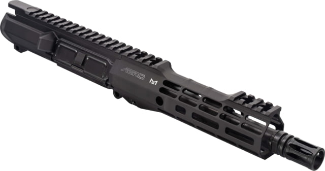 Aero Precision M4E1-T Complete Upper Receiver .300 AAC Blackout 8in Pistol Length S-One M-LOK Handguard Black - Upper Receiver for AR-15, vista 1