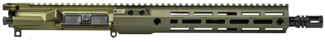 Aero Precision M4E1-T PRO CHF M4 5.56mm 13.9 inch Complete Upper Receiver Hanson Mid Length 1-7 Twist A2 Birdcage Anodized OD Green - Upper Receiver for AR-15, vista 1