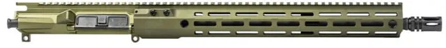 Aero Precision M4E1-T PRO CHF M4 5.56mm 16 inch Complete Upper Receiver Hanson Mid Length 1-7 Twist A2 Birdcage Anodized OD Green - Upper Receiver for AR-15, vista 1