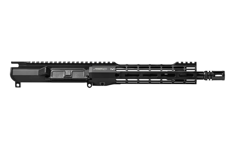 Aero Precision M4E1 Threaded 10.5\" 5.56 No Forward Assist Complete Upper Receiver with 9.2\" M-LOK ATLAS S-ONE Handguard - Anodized Black - APAR712102M2 - Upper Receiver for AR-15, vista 2
