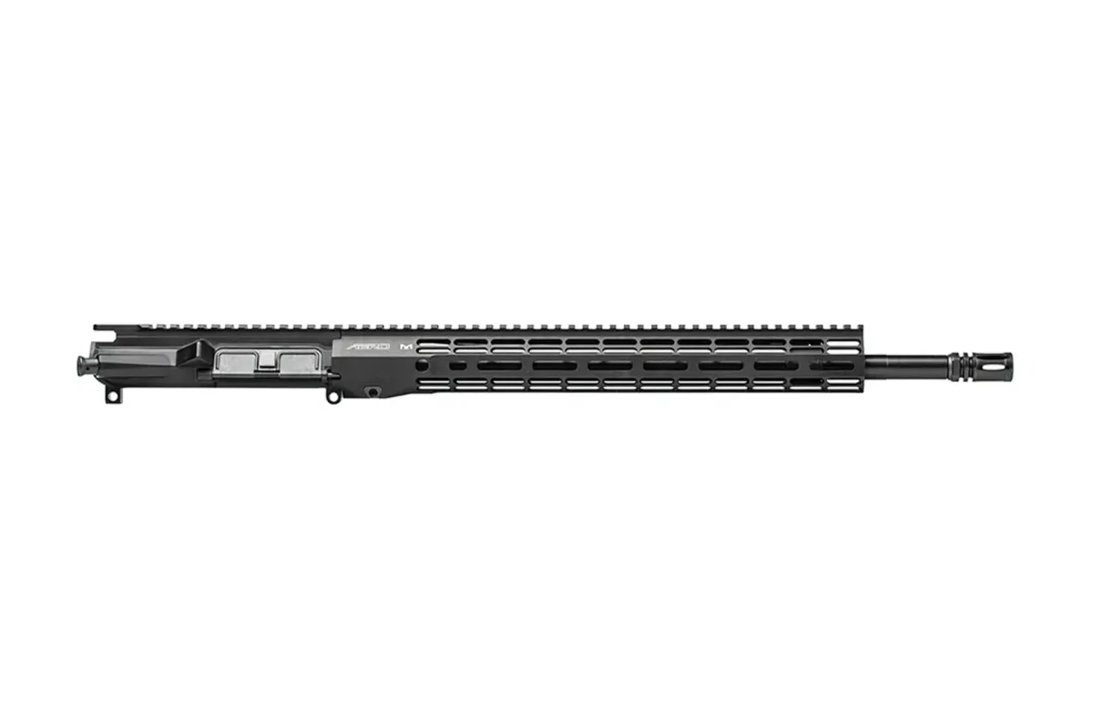 Aero Precision M4E1 Threaded 18" .223 Wylde SS QPQ Complete Upper Receiver with 15" M-LOK ATLAS R-ONE Handguard - Anodized Black - Upper Receiver for AR-15, vista 1
