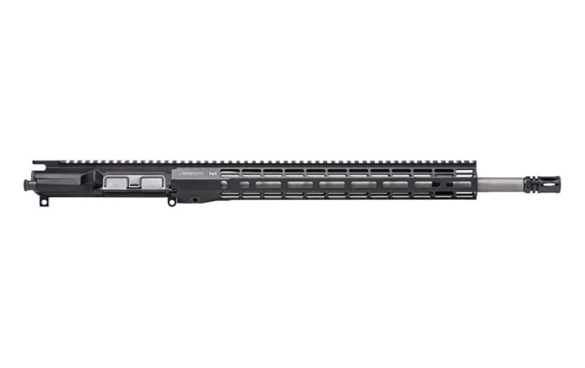 Aero Precision M4E1 Threaded .223 Wylde Complete Upper Receiver 16in Mid-Length Barrel 1-8 Twist A2 Flash Hider ATLAS R-ONE Handguard Black Anodized - Upper Receiver for AR-15 - view 1