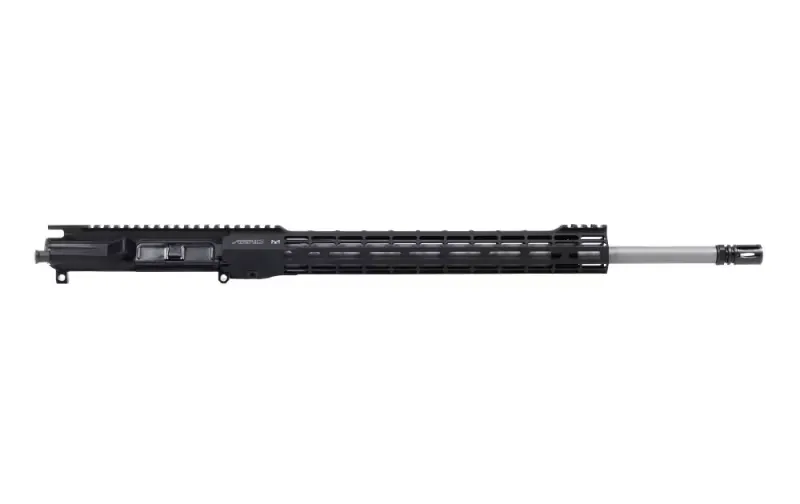 Aero Precision M4E1 Threaded Complete Upper, 20\" 6.5 Grendel SS Barrel, ATLAS S-ONE 15\" M-LOK HG - Anodized Black - APAR700325M53 - Upper Receiver for AR-15, vista 1