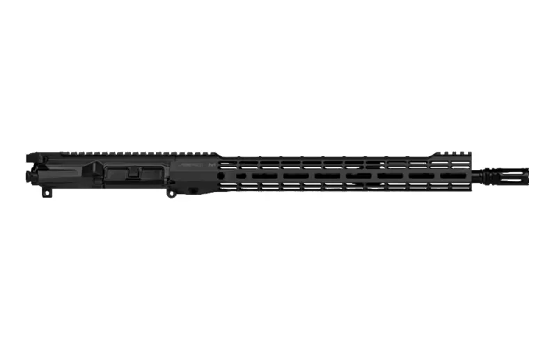 Aero Precision M4E1 Threaded PRO Complete Upper with 16.3\" 5.56 CHF Mid-Length Barrel and 15\" ATLAS S-ONE Handguard - Anodized Black - APUG700105M103-1 - Upper Receiver for AR-15, vista 2